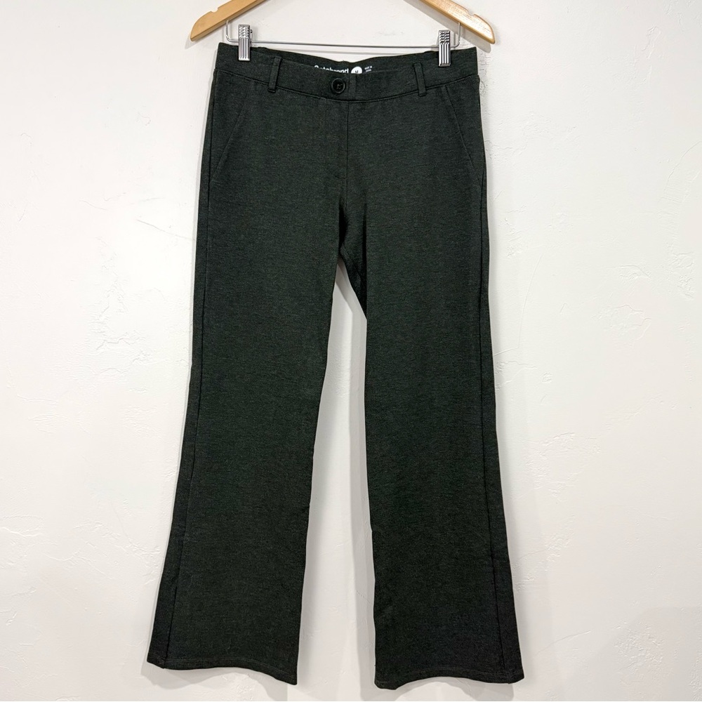 Betabrand Dark Green Forest Bootcut Dress Pants Yoga Office Comfy Stretch Medium